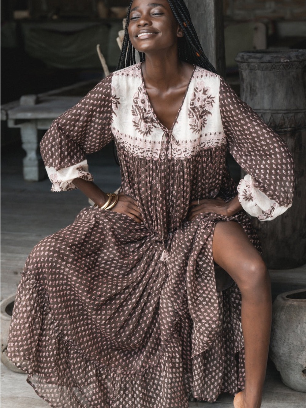 Daughters of India Rooh Maxi Dress - Picture 2 of 7